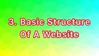 HTML Tutorial: Basic Structure of a Website | Web Development Tutorials #3