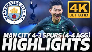 Tottenham 3-4 Manchester City: Madness in the Champions League 2019\