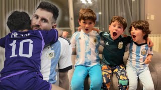 Messi funniest moments with his family 2023