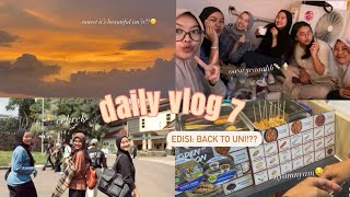 #7 Mini Vlog edisi: the last semester⁉️😧