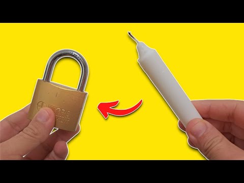 Insane Way To Open Any Lock Without A Key! 🔓 How To Open A Lock Easy ...