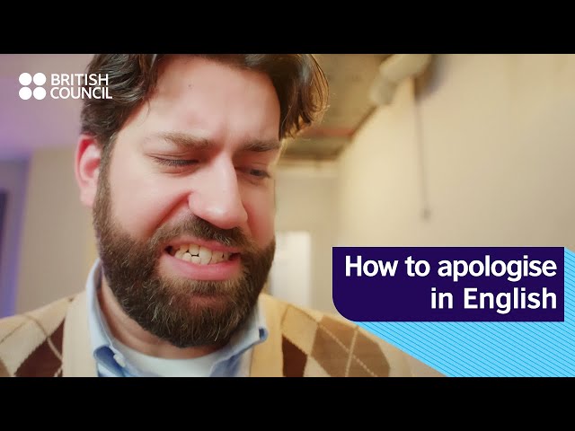 How To Apologize In English General…: English ESL Video Lessons