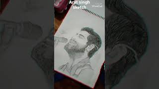 Arjit singh sketch (agar tum sath ho song) #short #viral #sketch ❤❤