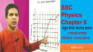 ssc physics chapter 6।পদার্থের অবস্থার পরিবর্তন।গলনাঙ্গ, স্ফুটনাঙ্ক, সুপ্ত তাপ