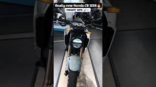 honda CB 125R | exhaust note 2024