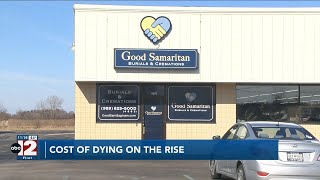 Funeral home manager talks about the increase cost of funerals