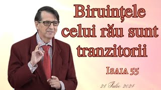 Biruințele celui rău sunt tranzitorii (Daniel Brânzei)