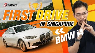 2022 BMW i4 - Finally a proper driver's EV! | CarBuyer Singapore