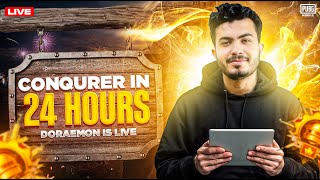 CONQUEROR RANK PUSH 24 HOURS NON STOP STREAM DOREAMON GAMING PUBG MOBILE