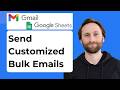 How to Send Customized Bulk Emails with Mail Merge in Google Sheets and Gmail [2026 Guide]