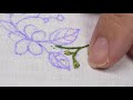 flower_embroidery 나비수국 꽃자수