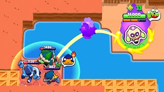 SPIKE's HYPERCHARGE BROKEN GAME!!| Brawl Stars 2024 Funny Moments & Glitches & Fails #1209