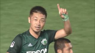 【公式】ゴール動画：高崎 寛之（松本）45+2分 松本山雅ＦＣvs横浜ＦＣ 明治安田生命Ｊ２リーグ 第22節 2017/7/8