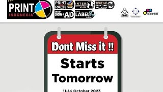 Visit Booth Gading .Murni di Allprint Indonesia 2023.... Tomorrow 11-14 October 2023