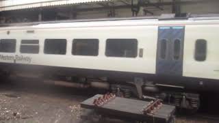 That Is a SWR Train Class 159018 And 159005 In Exeter St Davids