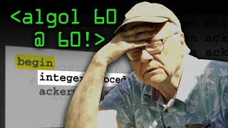 ALGOL 60 at 60 - Computerphile