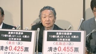 衆院選無効求め一斉提訴 「違憲」と弁護士グループ