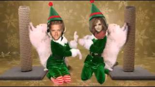 Jayma and Adam- Elf Yourself