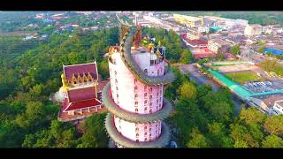 ภาพมุมสูง วัดสามพราน มังกรตระกายฟ้า นครปฐม โดยMIND SKY PHOTOS