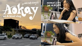 A-okay: go through A levels with me | junior college student life vlog 📚