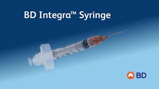 BD Integra™ Syringe Instructional video