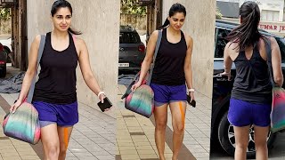 Nikita Dutta Spotted Post Gym In Bandra 🤩 | MS shorts