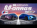 U-DRAG RACE: BMW M4 Competition vs. Cadillac CT5-V Blackwing | Handling, Quarter Mile & More