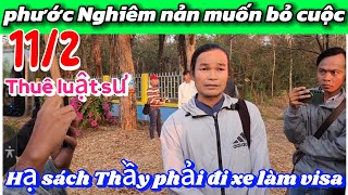 Phước Nghiêm Muốn bỏ cuộc Hạ sách sư Minh Tuệ phải Đi xe ôTô làm visa