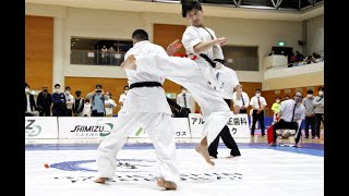 極真拳武會第六回国際大会　オーバーエイジ男女決勝