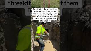 #union #construction #blucollar #manhole #apprentice #hardwork #unionpride