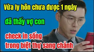 Vừa ly hôn chưa được 1 ngày đã thấy vợ con check in sống trong biệt thự sang chảnh