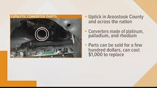 Houlton PD warns of increased catalytic converter thefts