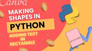 Easy TEXT INSIDE RECTANGLE in PYTHON | #shapeseries