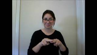 ASL Classifier - Handshape H