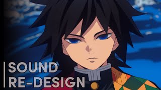 Demon Slayer - Giyu Tomioka's Water Breathing, Eleventh Form | Sound Re-Design