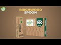 Birchwood Knife | Bio Mart Leaves in Life... | Eco-friendly, Biodegradable, Compostable