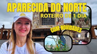 APARECIDA DO NORTE -ROTEIRO DE 1 DIA INCLUINDO ATRACOES NOVAS , DICA DE RESTAURANTES E POUSADA