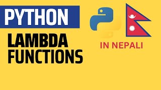 Lambda Functions in Python for beginners| 60 Days Of Python