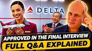Flight Attendant Delta Air Lines - How to Pass the F2F Interview?