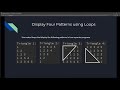 Intro to Java Chapter 05 Exercise 18 - Display Four Patterns using Loops