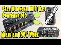 Cara Menghubungkan Hifi Bass PowerAmp D10 ke Speaker Aktif / Amplifier Lain