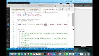 Array Map method in react-native