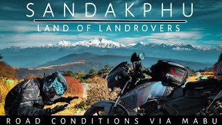 SANDAKPHU : The Land Of LandRovers || Plan changed || Road Condition Via MABU || EP:- 4