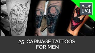 25 Carnage Tattoos For Men