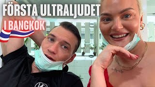 FÖRSTA ULTRALJUDET I VECKA 8 (IVF-resa del 9)