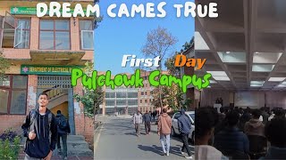 My First Day at IOE, Pulchowk Campus || Engineering in Nepal | Pulchowk Vlog #1