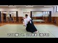 合気道　中段突きからの回転投げ　2023年3月19日（日）稽古　武産合氣道　誠和会　aikido chudan tsuki kaitennage