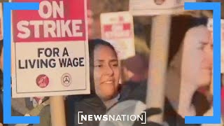 Historic Rutgers strike of 9,000 teachers and staff brings university to a halt | Rush Hour