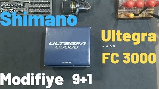 Shimano Ultegra FC Modifiye 9+1 | bearing insert modified