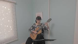 Recreation du Guitariste op.51-12 Andante Menuet    Napoleon Coste